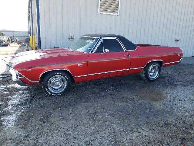 136809K399396 - 1969 CHEVROLET EL CAMINO RED photo 1