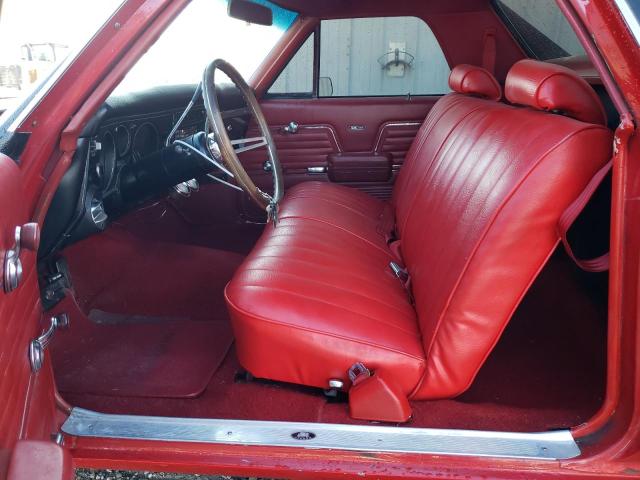 136809K399396 - 1969 CHEVROLET EL CAMINO RED photo 7