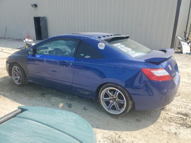 2HGFG21578H701560 - 2008 HONDA CIVIC SI BLUE photo 2