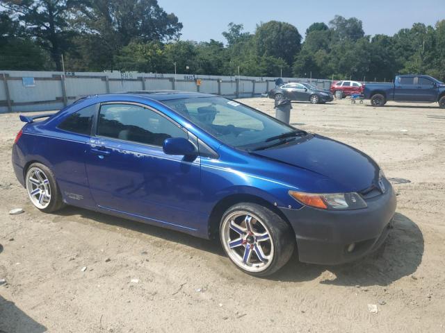 2HGFG21578H701560 - 2008 HONDA CIVIC SI BLUE photo 4