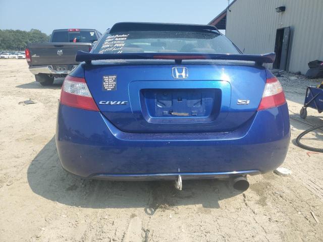 2HGFG21578H701560 - 2008 HONDA CIVIC SI BLUE photo 6
