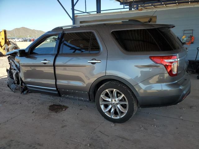 1FM5K7D86DGB89982 - 2013 FORD EXPLORER XLT GRAY photo 2