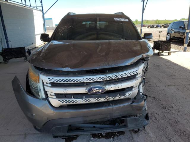 1FM5K7D86DGB89982 - 2013 FORD EXPLORER XLT GRAY photo 5