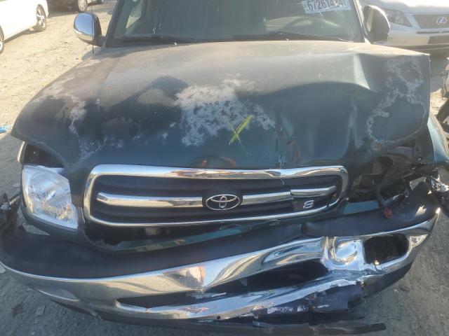 5TBBT4416YS101409 - 2000 TOYOTA TUNDRA ACCESS CAB მწვანე ფოტო 11