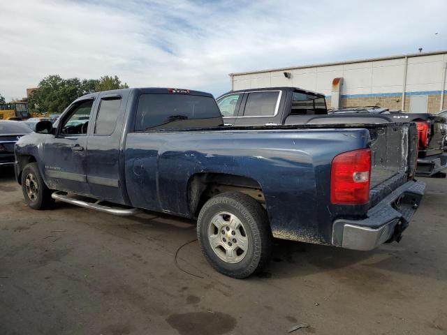 1GCEK19J87E527590 - 2007 CHEVROLET SILVERADO K1500 BLUE photo 2