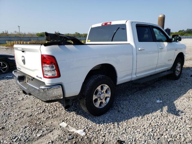 3C6UR5DL8NG131485 - 2022 RAM 2500 BIG HORN/LONE STAR WHITE photo 3