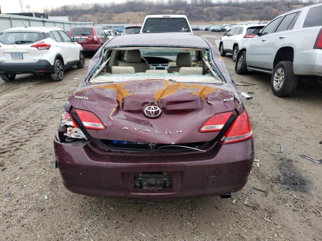 4T1BK36B17U217696 - 2007 TOYOTA AVALON XL BURGUNDY photo 6