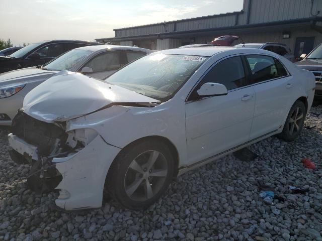 1G1ZC5E19BF200266 - 2011 CHEVROLET MALIBU 1LT WHITE photo 1