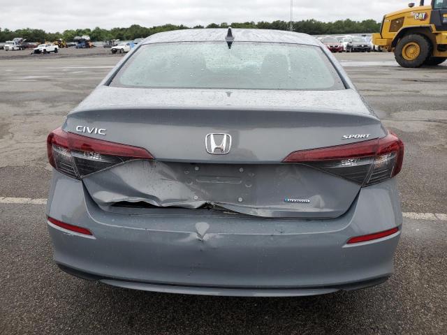 2HGFE4F86SH311643 - 2025 HONDA CIVIC SPORT ნაცრისფერი ფოტო 6