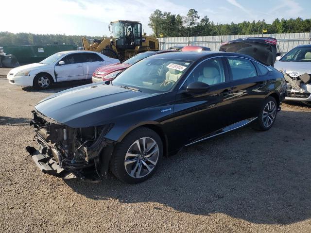 1HGCV3F45JA003550 - 2018 HONDA ACCORD HYBRID EX BLACK photo 1