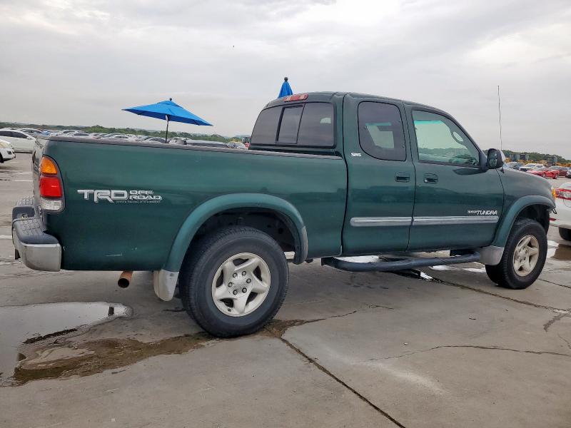 5TBRT34163S428846 - 2003 TOYOTA TUNDRA ACCESS CAB SR5 GREEN photo 3