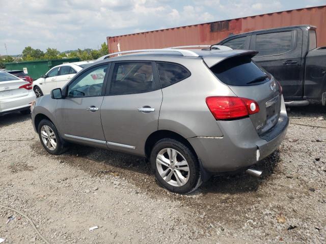 JN8AS5MVXDW626275 - 2013 NISSAN ROGUE S GRAY photo 2