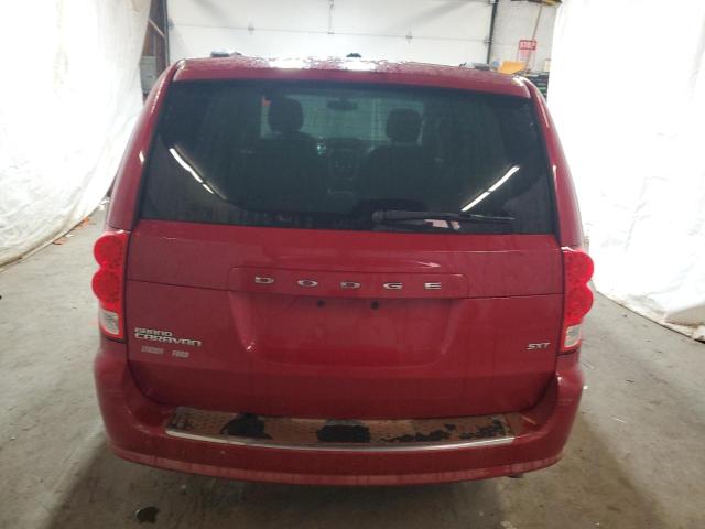 2C4RDGCG1ER251099 - 2014 DODGE GRAND CARA SXT RED photo 6