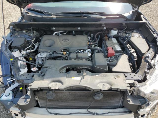 2T3P1RFV1PW380071 - 2023 TOYOTA RAV4 XLE BLUE photo 12