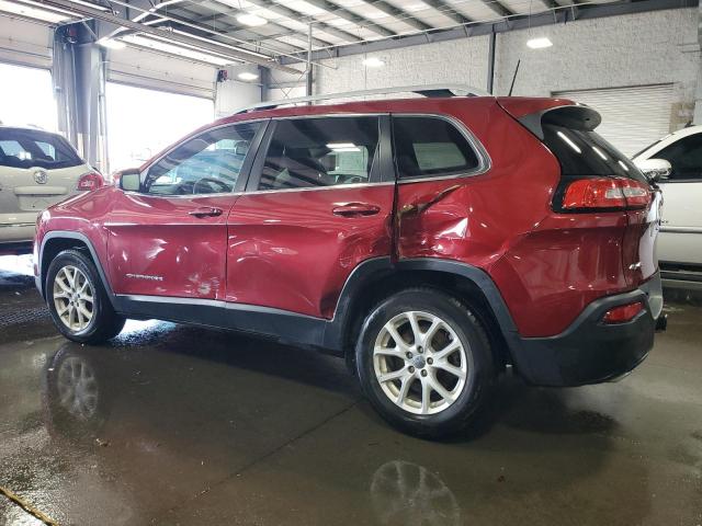 1C4PJMCS2GW283315 - 2016 JEEP CHEROKEE LATITUDE RED photo 2