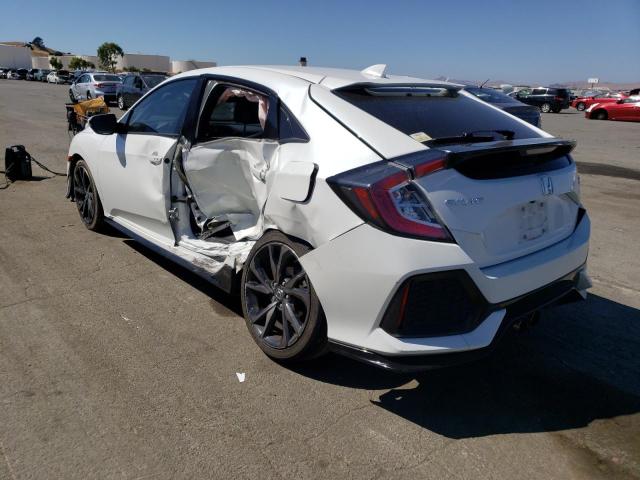 SHHFK7H98HU422092 - 2017 HONDA CIVIC SPORT TOURING Weiß Foto 2