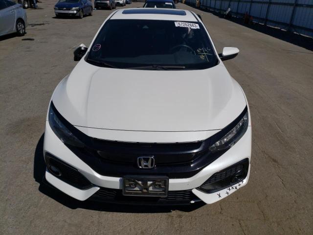 SHHFK7H98HU422092 - 2017 HONDA CIVIC SPORT TOURING WHITE photo 5