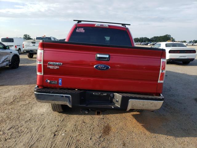 1FTFW1ET4CFA41105 - 2012 FORD F150 SUPERCREW RED photo 6