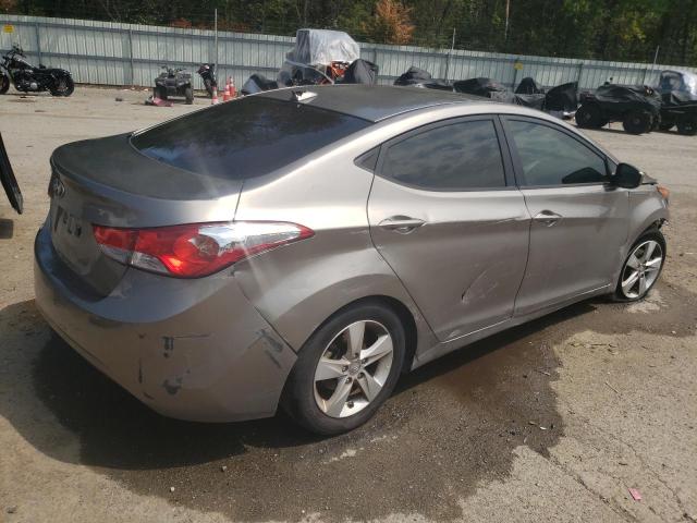 5NPDH4AE4DH310995 - 2013 HYUNDAI ELANTRA GLS GRAY photo 3