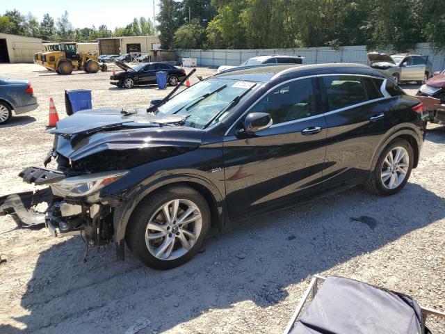 SJKCH5CP4HA015597 - 2017 INFINITI QX30 BASE Schwarz Foto 1