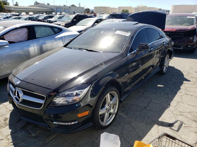 WDDLJ7DB5CA009294 - 2012 MERCEDES-BENZ CLS 550 BLACK photo 1