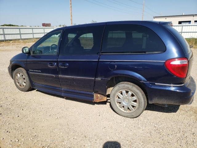 1D4GP24R75B229823 - 2005 CHRYSLER TOWN & COU SE BLUE photo 2