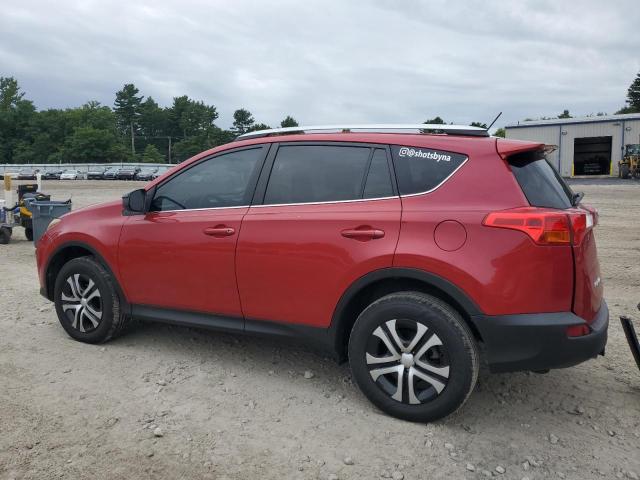 2T3BFREV4DW093137 - 2013 TOYOTA RAV4 LE RED photo 2