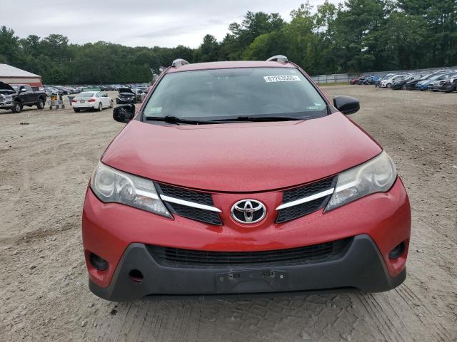 2T3BFREV4DW093137 - 2013 TOYOTA RAV4 LE RED photo 5