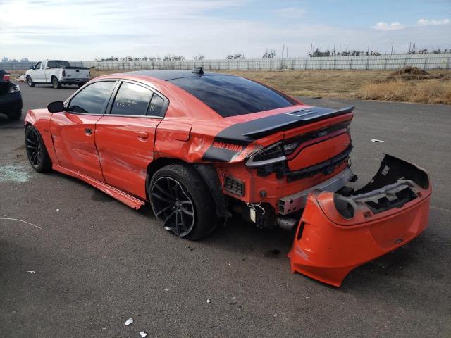 2C3CDXGJ3HH542262 - 2017 DODGE CHARGER R/T 392 ORANGE photo 3