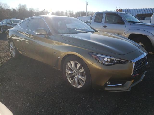 JN1EV7EL7JM391017 - 2018 INFINITI Q60 LUXE 300 GOLD photo 4