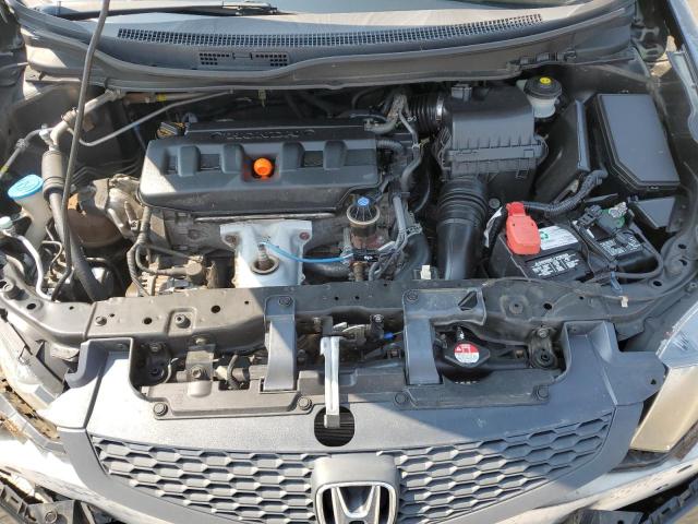 2HGFG3B5XCH543907 - 2012 HONDA CIVIC LX BLACK photo 11