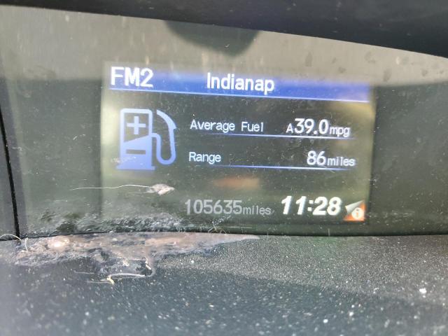 2HGFG3B5XCH543907 - 2012 HONDA CIVIC LX BLACK photo 9