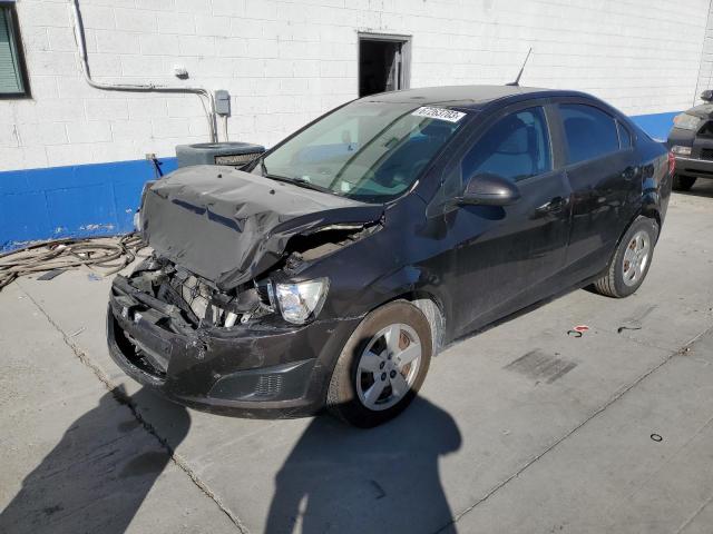 1G1JA5SH5E4119446 - 2014 CHEVROLET SONIC LS 黑色 照片 1