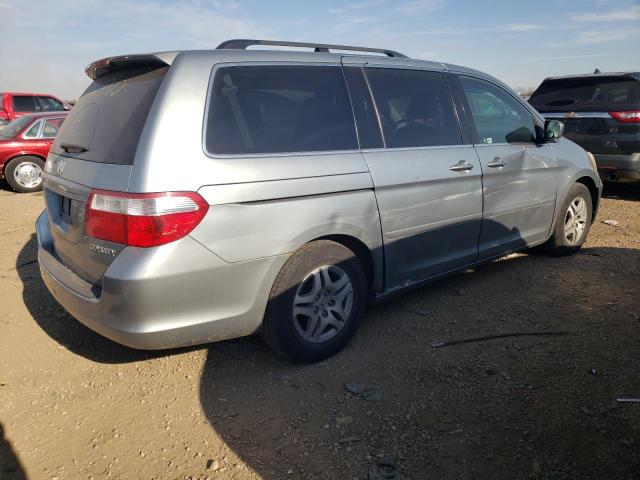 5FNRL38745B115940 - 2005 HONDA ODYSSEY EXL BLUE photo 3