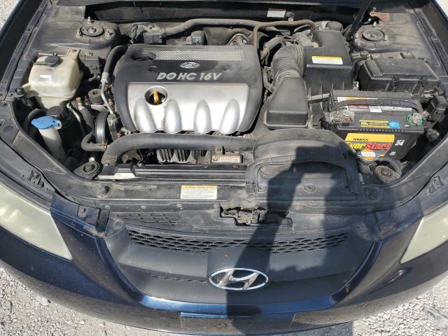 5NPET46C97H188973 - 2007 HYUNDAI SONATA GLS BLUE photo 11