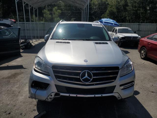 4JGDA5HBXCA029582 - 2012 MERCEDES-BENZ ML 350 4MATIC WHITE photo 5