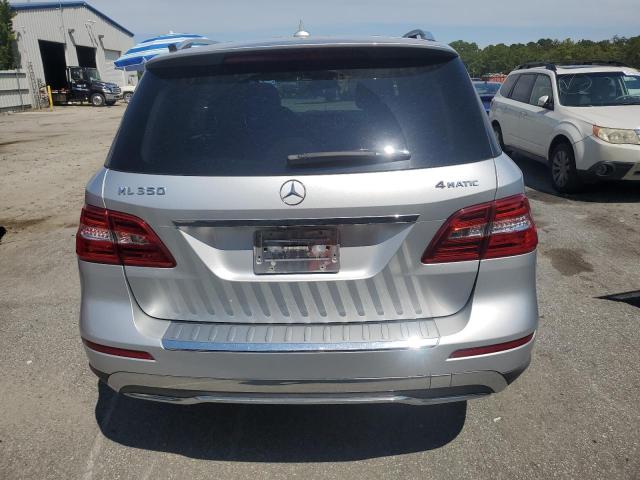 4JGDA5HBXCA029582 - 2012 MERCEDES-BENZ ML 350 4MATIC WHITE photo 6