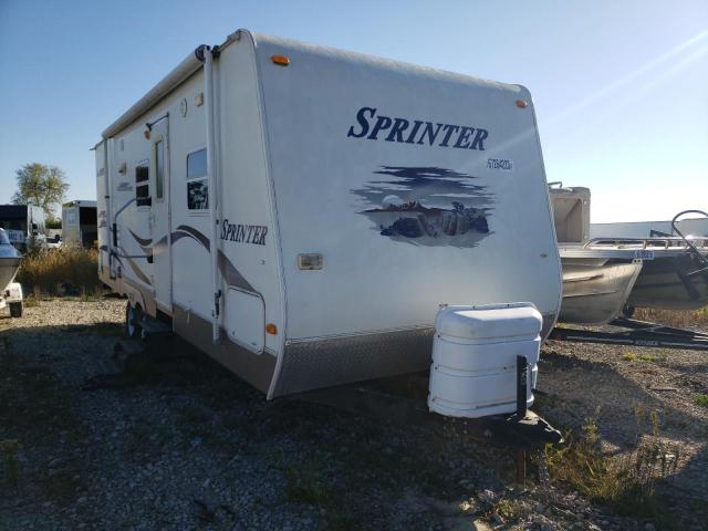 4YDT2502871533334 - 2007 KEYSTONE SPRINTER WHITE photo 1