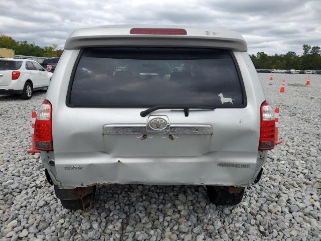 JTEBU14R268062632 - 2006 TOYOTA 4 RUNNER SR5 SILVER photo 6