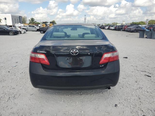 4T1BE46K39U913685 - 2009 TOYOTA CAMRY BASE BLACK photo 6
