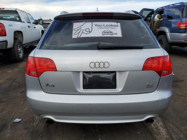 WAUEH98E38A044550 - 2008 AUDI A4 S-LINE 3.2 QUATTRO SILVER photo 6