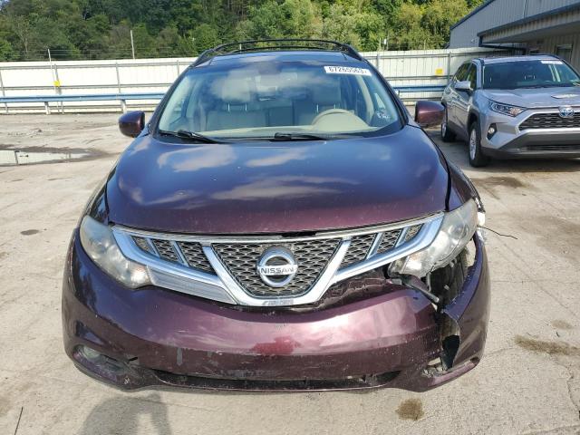 JN8AZ1MW0EW500148 - 2014 NISSAN MURANO S MAROON photo 5