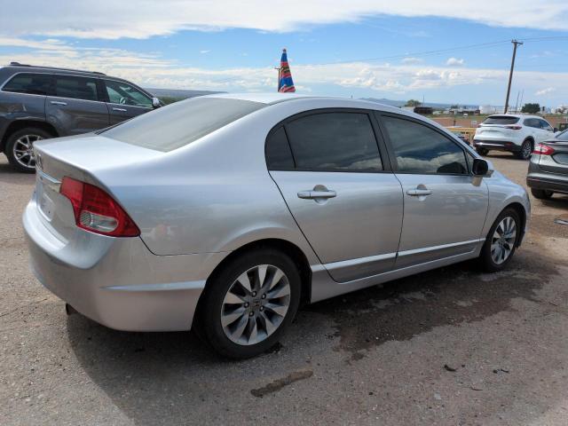 19XFA1F83AE061393 - 2010 HONDA CIVIC EX SILVER photo 3