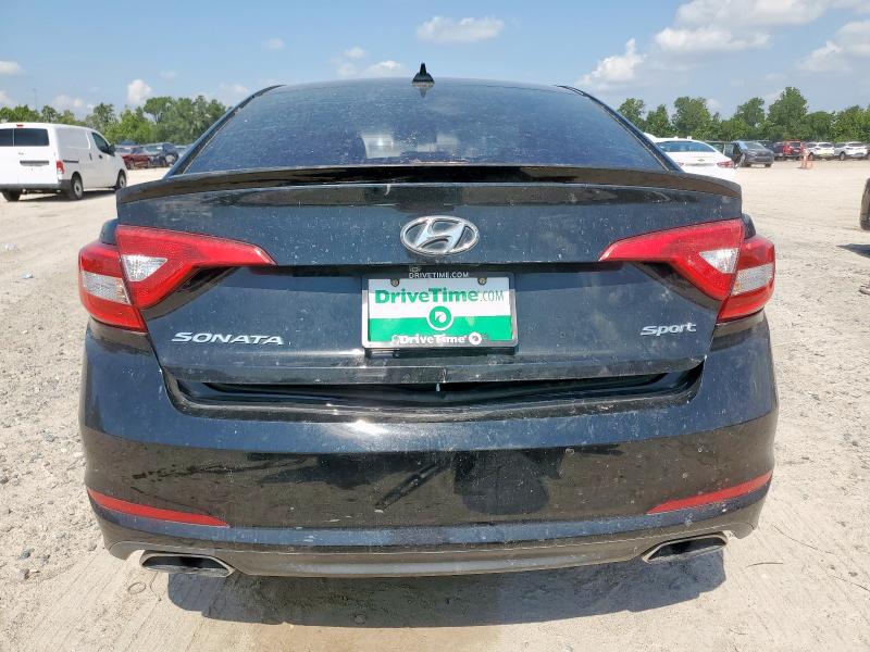 5NPE34AF0GH330922 - 2016 HYUNDAI SONATA SPORT შავი ფოტო 6