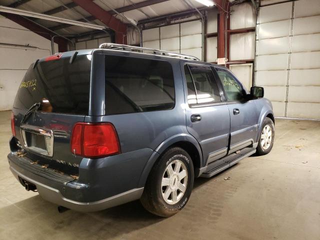 5LMFU28R74LJ07413 - 2004 LINCOLN NAVIGATOR 蓝色 照片 4