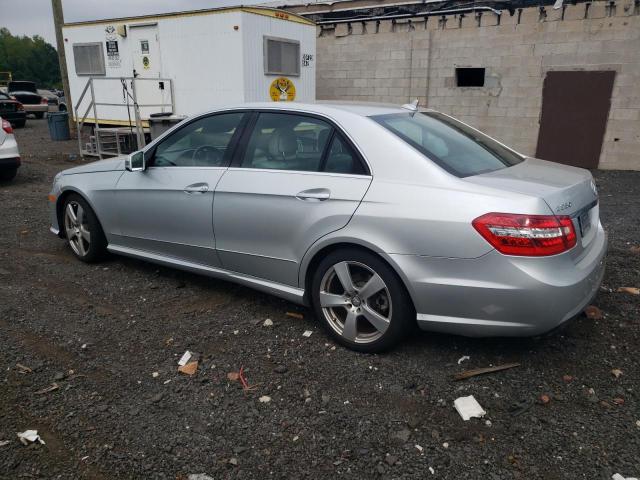 WDDHF8HBXBA357792 - 2011 MERCEDES-BENZ E 350 4MATIC SILVER photo 2