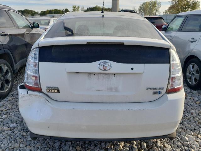 JTDKB20U883300090 - 2008 TOYOTA PRIUS WHITE photo 6