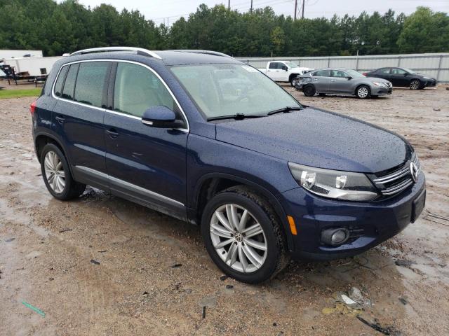 WVGBV7AX2CW610462 - 2012 VOLKSWAGEN TIGUAN S BLUE photo 4