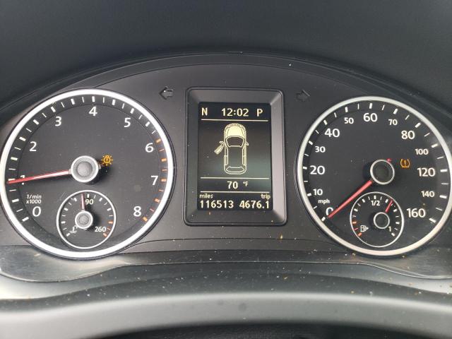 WVGBV7AX2CW610462 - 2012 VOLKSWAGEN TIGUAN S BLUE photo 9