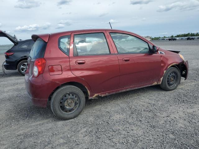 3G1TC6DG8BL106242 - 2011 CHEVROLET AVEO LT RED photo 3